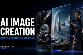 create professional ai generated images and creative designs