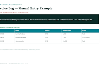 do fast, accurate data entry with ai powered organization