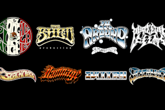 create vintage design clothing and merchandise band