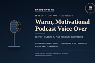narrate your audiobook for acx audible and podcast professionally