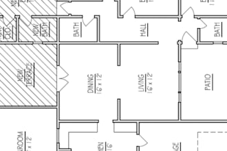 draw city permit drawings, 2d floor plans and architectural blueprints
