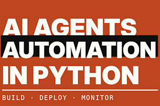 build ai automation and a custom ai agent in python