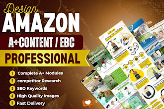 amazon a plus content and ebc design