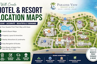 create campground and rv park navigation maps