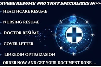 write healthcare resume nursing resume doctor resume