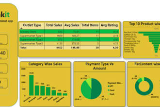 create professional power bi dashboards and reports