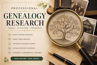 professional genealogy research and your family history