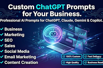 create custom chatgpt prompts for your business