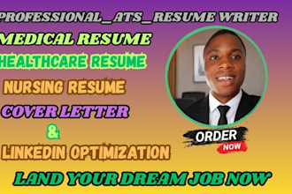 craft medical, healthcare, nursing, ats and resume writing