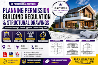 stamp architectural plan mep engineering drawing for commercial and residential