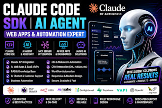 claude web app claude code sdk ai agent animated landing page claude desktop