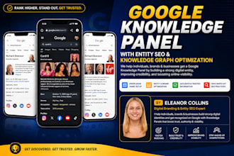 create a google knowledge panel with entity seo and knowledge graph optimization