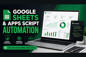 do spreadsheet automation, mood tracker, googlesheet, meal planner spreadsheet