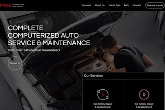 wix auto detailing website window tint booking wix car care shop website design