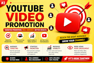 promote youtube video to targeted real audiences