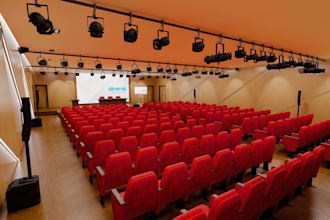 3d modern cinema, indoor auditorium,concert hall, entertainment room, rvt render