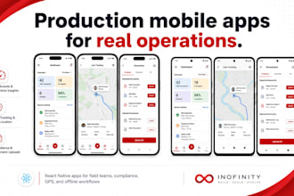 build a react native field service app