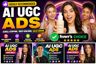 make ai ugc videoads and ai productads with jawdropping visuals that drive sales