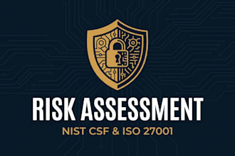perform a nist csf and iso 27001 risk assessment