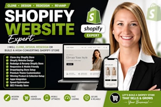 copy, build, clone shopify website redesign shopify store clone shopify store