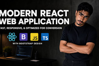 build a modern react web application
