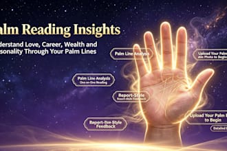 do a fast and accurate palmistry reading for your future