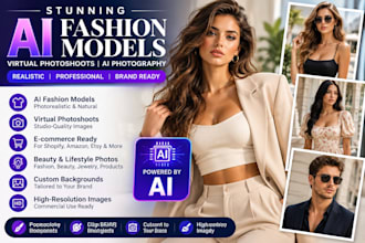 ai create photorealistic ai fashion models virtual photoshoots ai photography