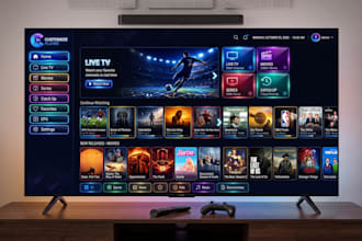create ibo player iptv app with admin panel