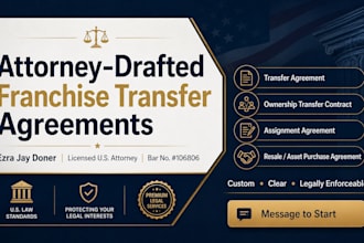 write a bulletproof franchise assignment agreement