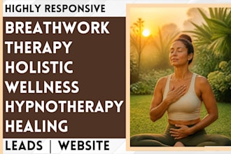 build breathwork website breathwork therapy leads holistic wellness