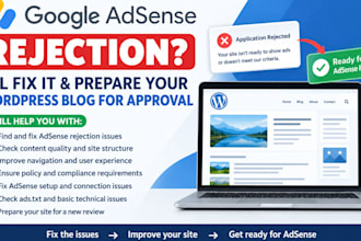 fix google adsense rejection and prepare your wordpress blog for approval