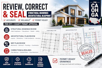 prepare adu permit drawings and architectural plans for sc uh al city submission