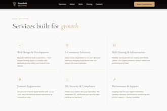 design and build a custom coded website