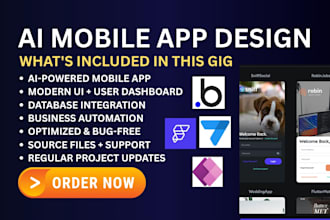 build ai mobile app with flutterflow bubble microsoft power apps google appsheet