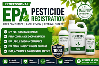handle epa pesticide registration and fifra compliance