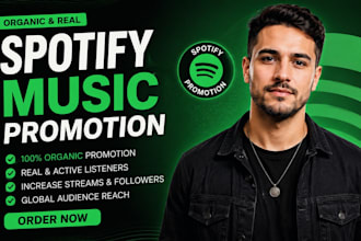 organic spotify music promotion, playlist submission spotify ads, and streams