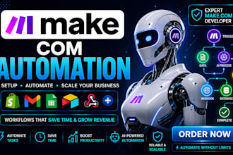 fix make com, made com, setup make com automation, make automation, make expert