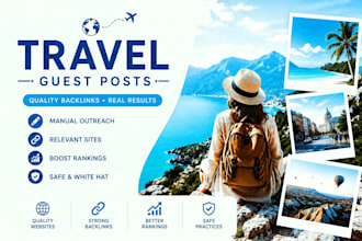 do travel blogger outreach and guest posts