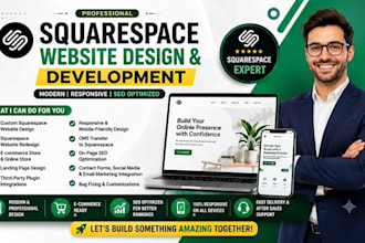 build squarespace website design squarespace redesign develop squarespace web