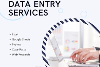 do accurate data entry, excel and administrative support
