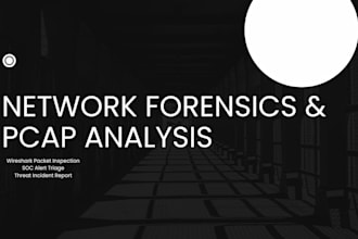 do network forensics, soc alert triage, and osint