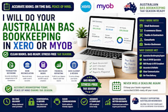 do australian bas bookkeeping using xero or myob