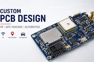 design custom pcb, rf, gps vehicle tracker and automotive electronics