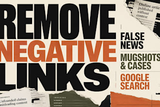 remove bad google results, delete negative articles, remove news links, mugshot