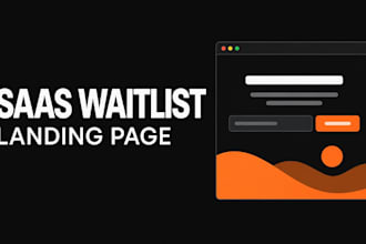 build a lovable saas waitlist page with lead capture