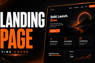 build a launch landing page for your ai app or saas