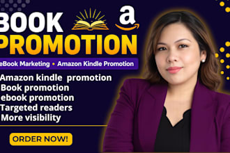 do book promotion, ebook marketing and amazon kindle promotion
