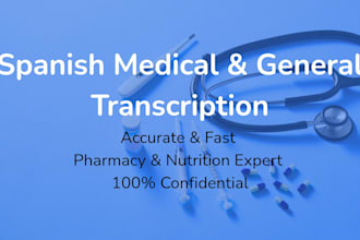 do professional spanish transcription and data entry