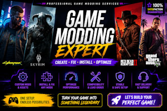 create install fix optimize gta 5 cyberpunk 2077 skyrim mods