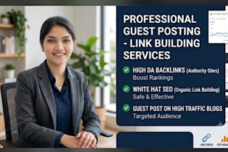 publish high guest post with SEO backlinks